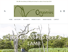 Tablet Screenshot of cherrytreeorganics.com.au